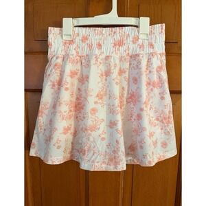 Puma Women's Sandy Printed Skirt Pink Fruit Rose Fruit 16" Skort Size Small NWT